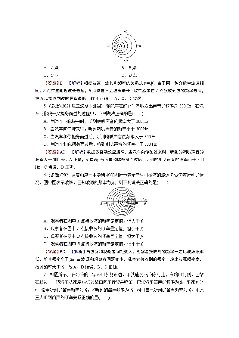 第3章 5多普勒效应 试卷02