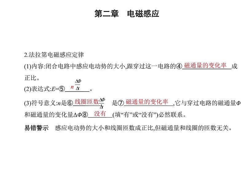 2　法拉第电磁感应定律课件PPT第3页