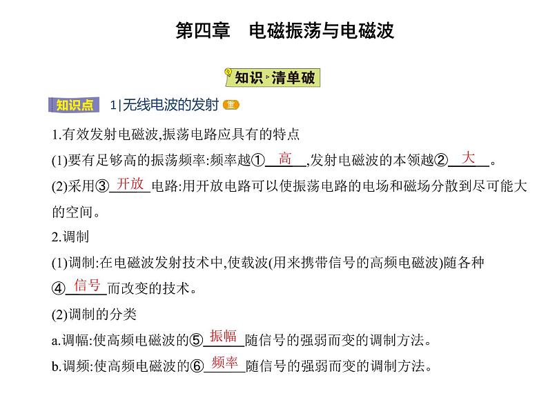 3　无线电波的发射和接收课件PPT02