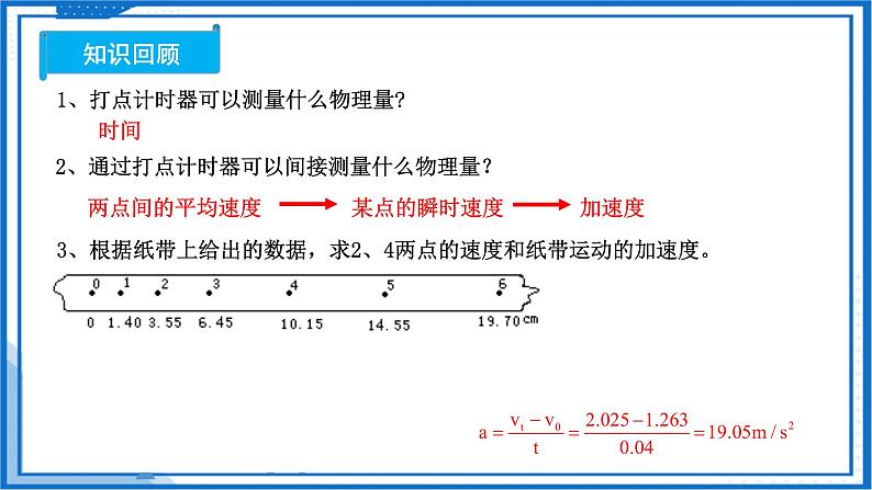 2.1实验：探究小车速度随时间变化的规律(课件)-高中物理课件（人教版2019必修第一册）02