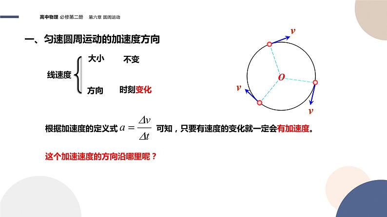 第六章圆周运动 第3节向心加速度（课件PPT）04