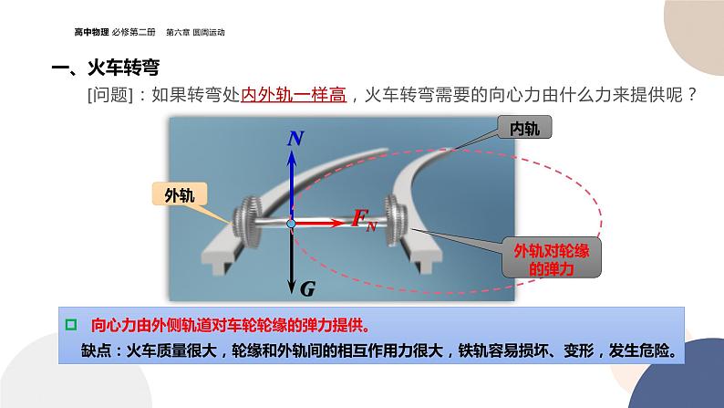 第六章圆周运动 第4节生活中的圆周运动（课件PPT）06