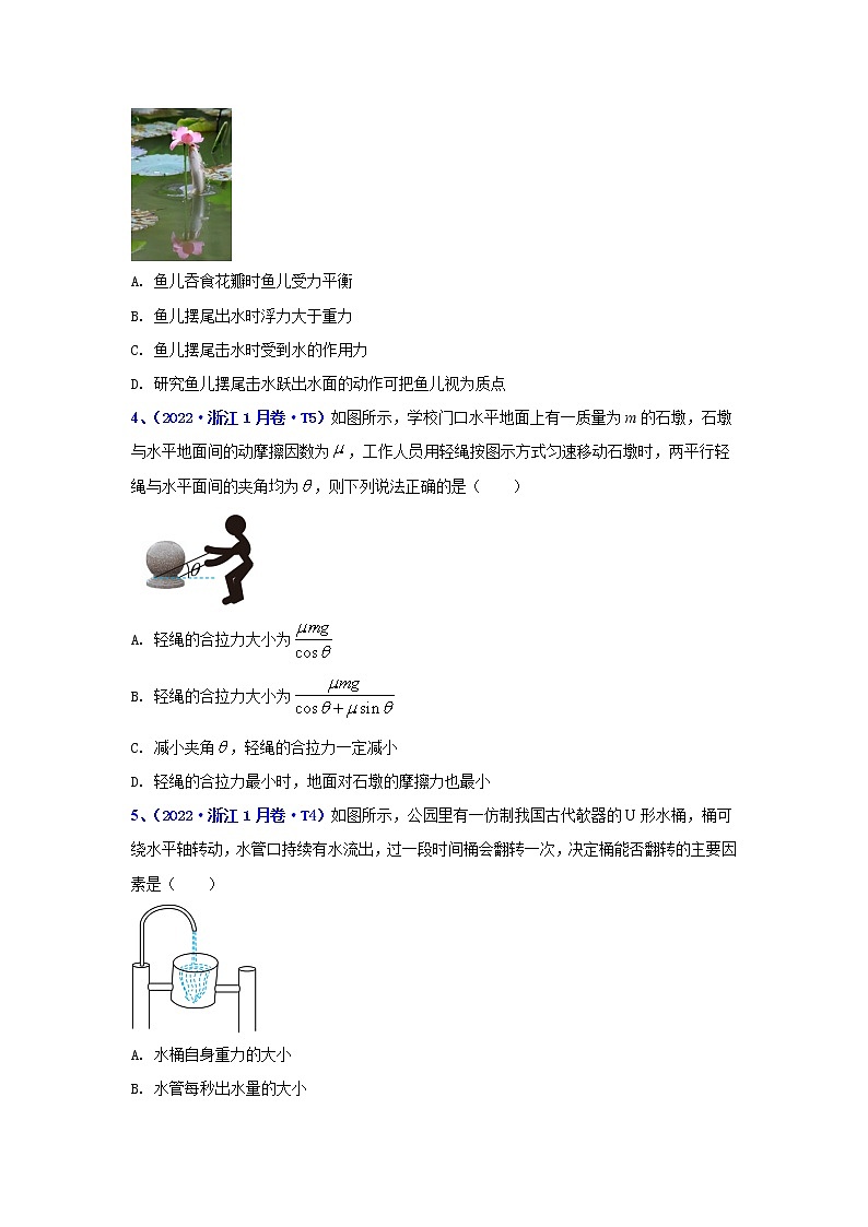 专题02 相互作用　力-五年（2018-2022）高考物理真题分项汇编（全国通用）（原卷版）第2页