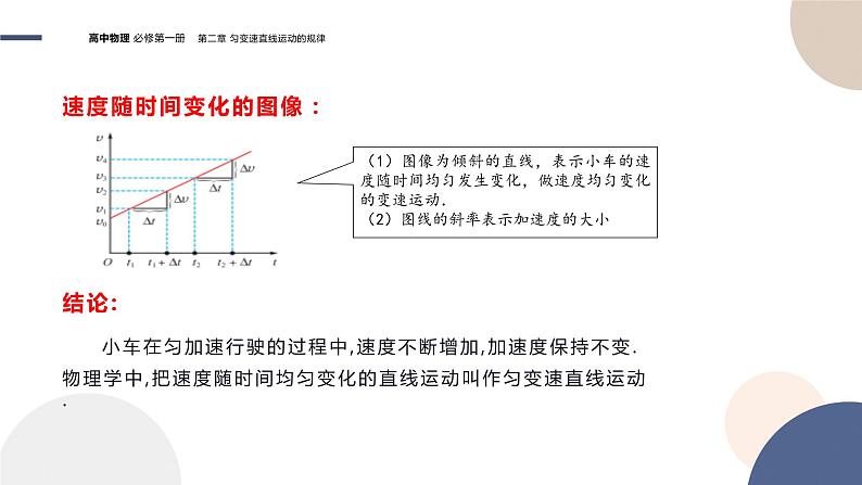 物理-教育科学版-必修第一册-第二章匀变速直线运动规律第1节匀变速直线运动的研究（PPT课件）06