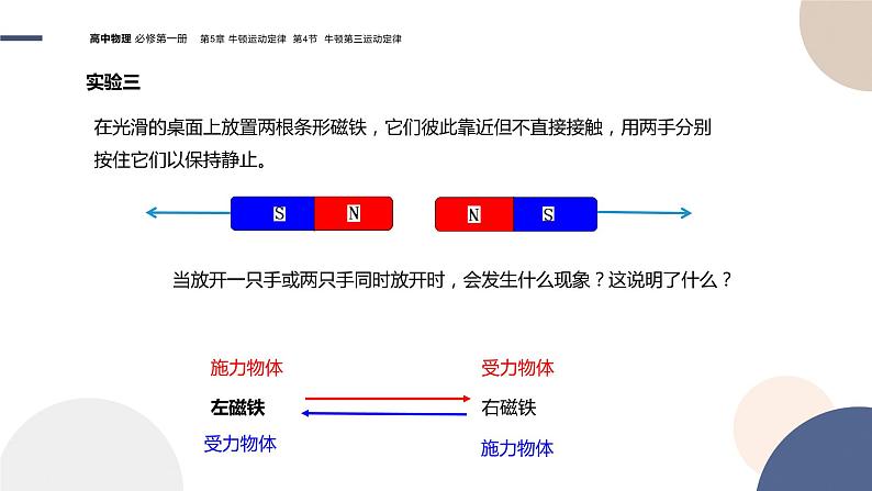 物理-山东科技版-必修第一册-5.4 牛顿第三运动定律（课件PPT）08