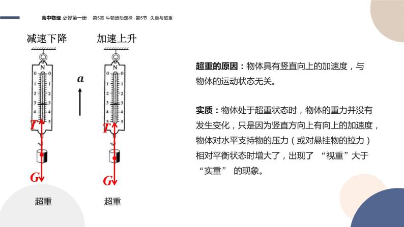 配套新教材-物理-山东科技版-必修第一册-5.5 超重与失重（课件PPT）08