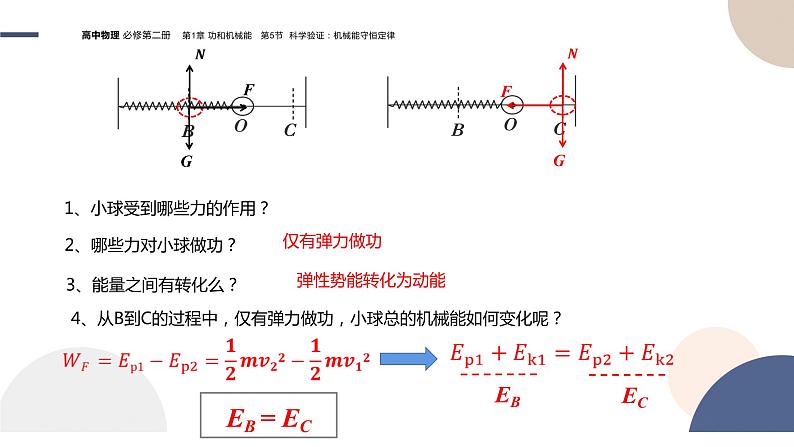 配套新教材-物理-山东科技版-必修第二册-1.5 科学验证：机械能守恒定律（课件PPT）第7页