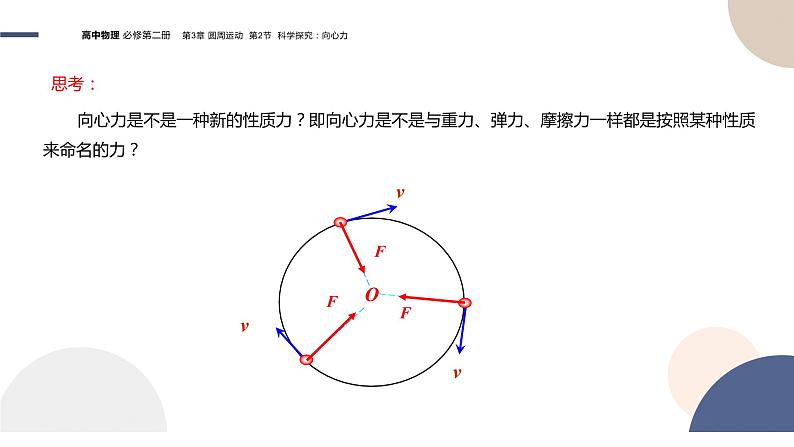 配套新教材-物理-山东科技版-必修第二册-3.2 科学探究：向心力（课件PPT）08