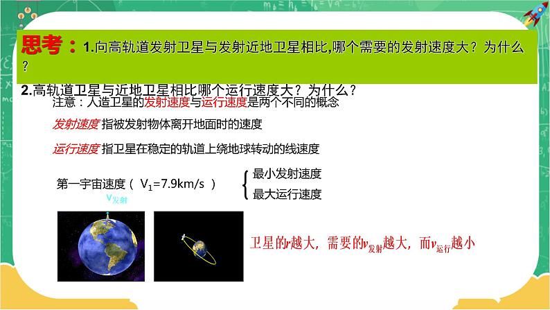 第三章万有引力定律 第四节宇宙速度与航天（课件PPT）06