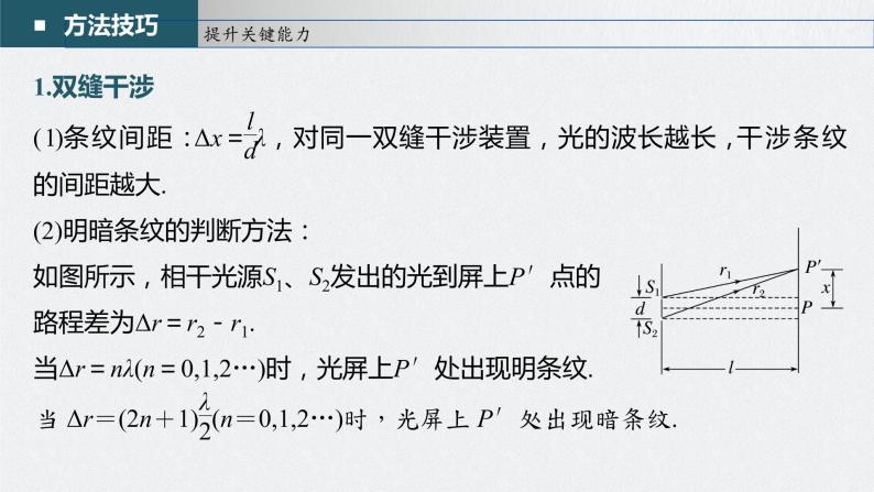 高考物理一轮复习第十四章第2讲光的干涉、衍射和偏振电磁波课件PPT-教习网|课件下载
