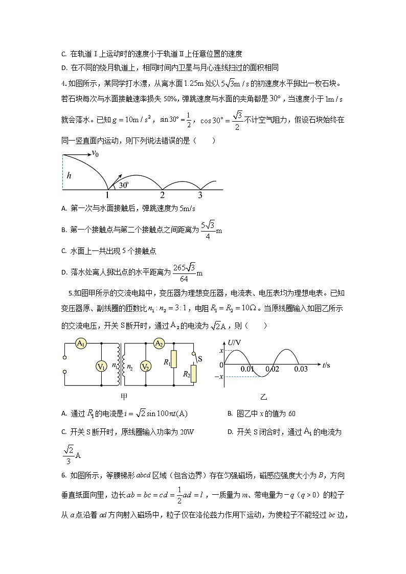 黄金卷08【赢在高考·黄金8卷】备战2023年高考物理模拟卷（全国卷专用）02