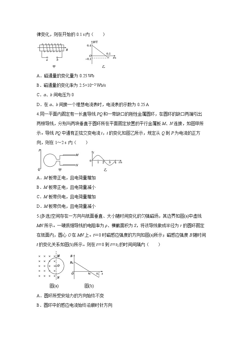 第十二章 电磁感应-2法拉第电磁感应定律（原卷版）第3页