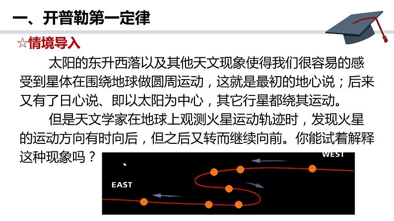 7.1行星的运动 课件 高一下学期物理人教版（2019）必修第二册 (1)练习题03