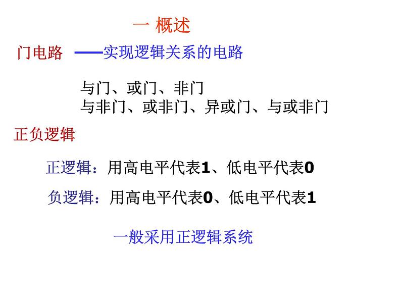 数字电路-3-1 门电路（简介）课件PPT02