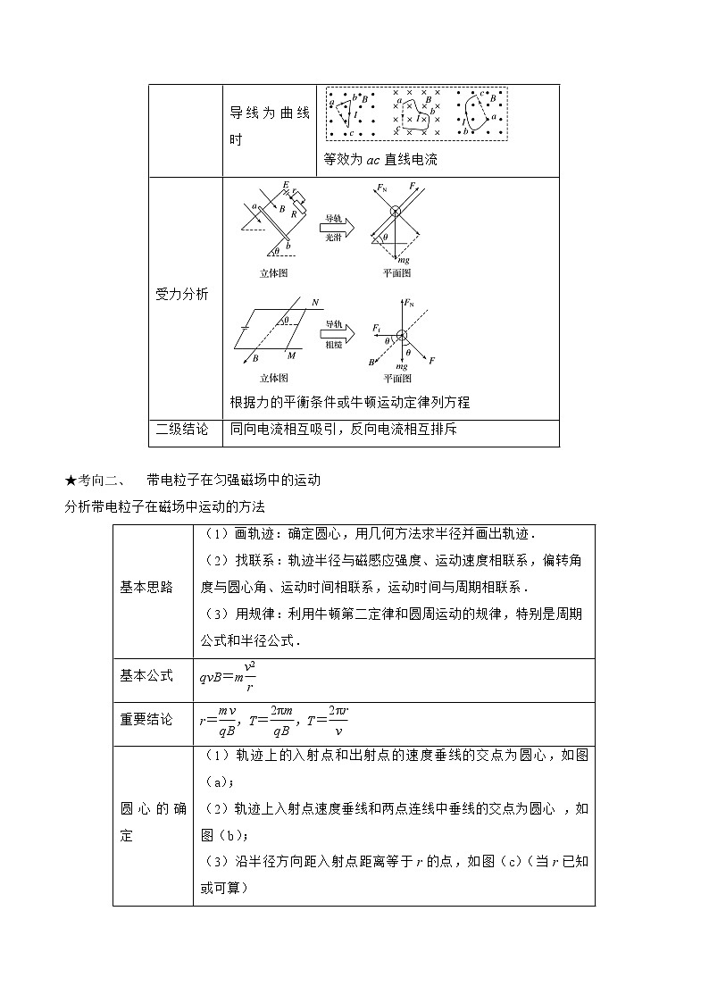 专题11　磁场带电粒子在复合场中的运动-高三物理二轮复习（命题规律+知识荟萃+经典例题+精选习题）(江苏专用)（解析版）第2页