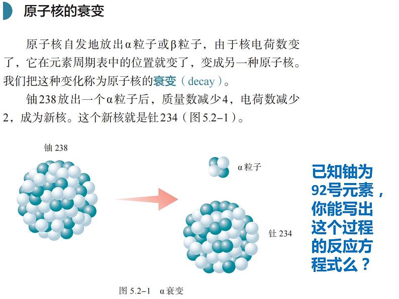 第五章第二节 放射性元素的衰变 课件  高二下学期物理人教版（2019）选择性必修第三册 (1)03