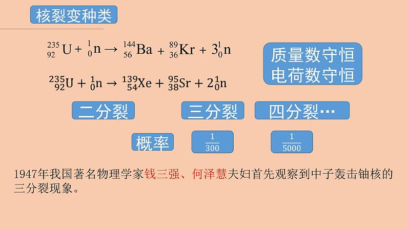 第五章第四节 核裂变与核聚变  课件  高二下学期物理人教版（2019）选择性必修第三册 (1)第3页