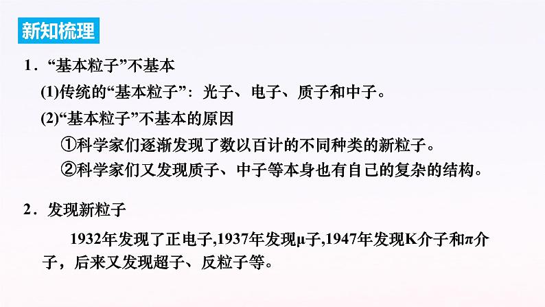 第五章第五节  基本粒子  课件  高二下学期物理人教版（2019）选择性必修第三册03