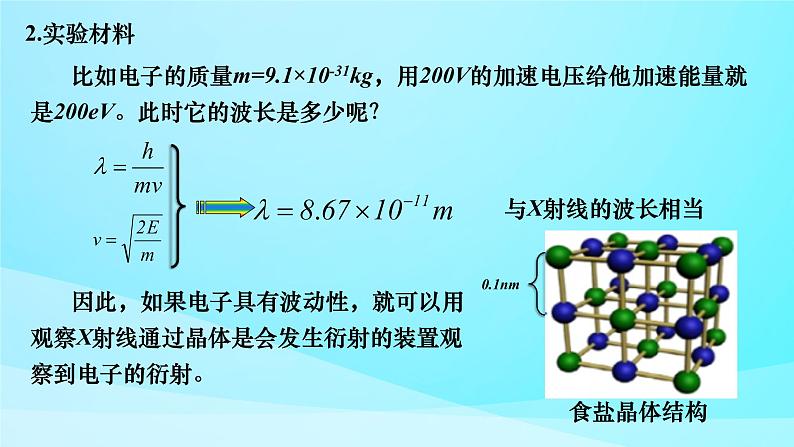 第四章第五节 粒子的波动性和量子力学的建立课件  高二下学期物理人教版（2019）选择性必修第三册第5页