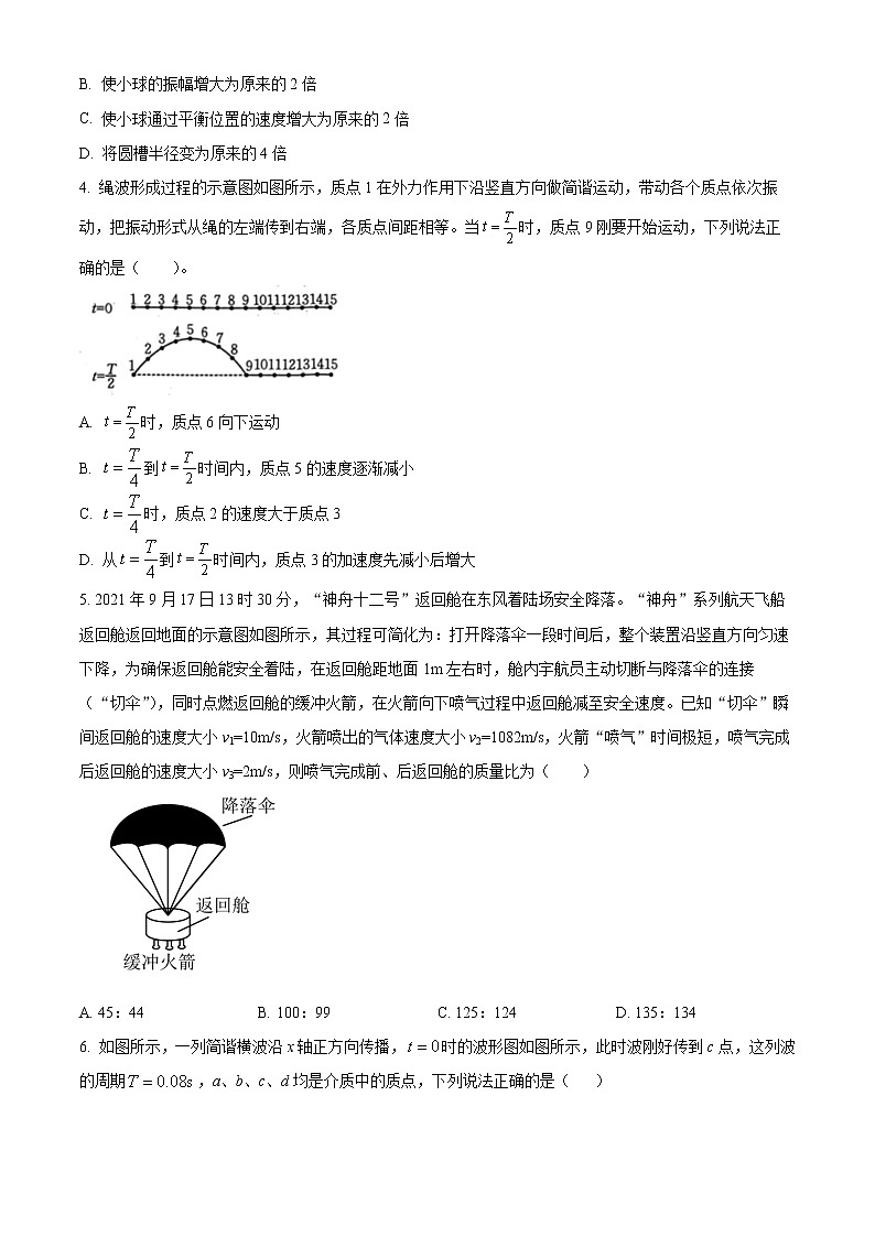 2023河北省高二下学期3月联考物理试题含答案第2页