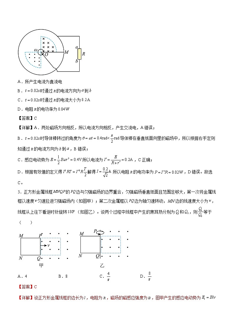 专题10 电磁感应规律及综合应用-高考物理二轮复习讲练测（全国通用）02