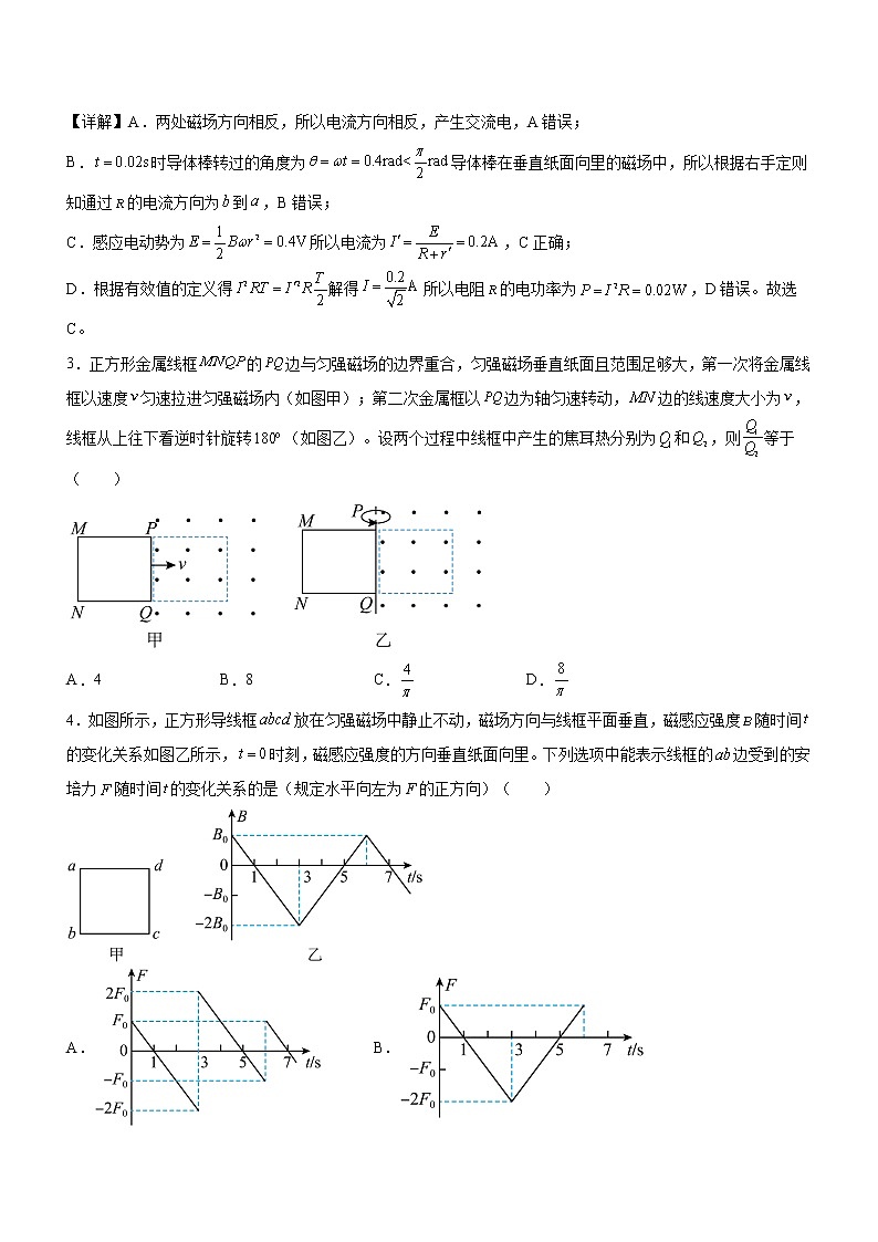 专题10 电磁感应规律及综合应用-高考物理二轮复习讲练测（全国通用）02