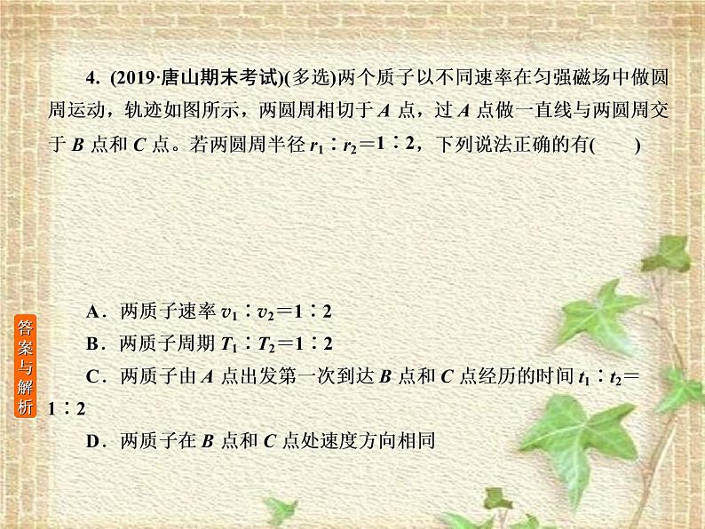 2022-2023年高考物理一轮复习 带电粒子在电磁场中的运动课件(重点难点易错点核心热点经典考点)第8页