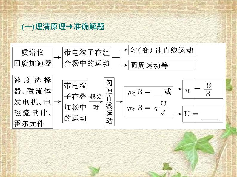 2022-2023年高考物理一轮复习 带电粒子在复合场中的运动课件 (2)(重点难点易错点核心热点经典考点)第3页