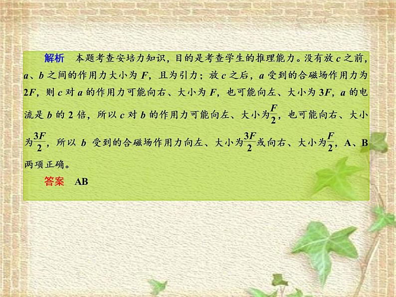 2022-2023年高考物理一轮复习 电场和磁场课件(重点难点易错点核心热点经典考点)03