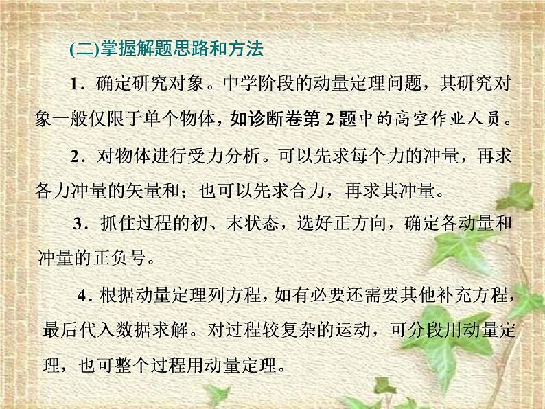 2022-2023年高考物理一轮复习 动量守恒定律课件(重点难点易错点核心热点经典考点)第5页