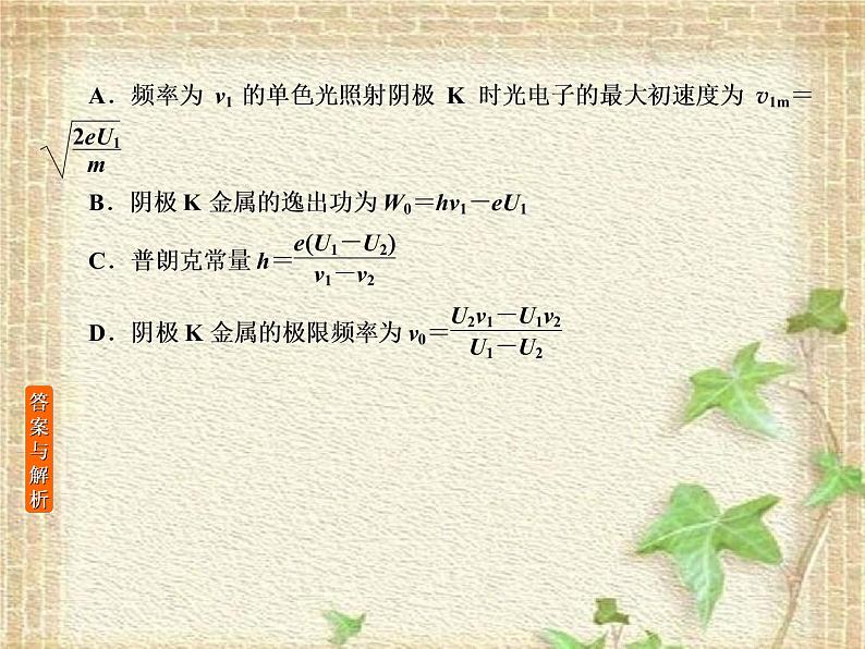 2022-2023年高考物理一轮复习 近代物理初步课件(重点难点易错点核心热点经典考点)第8页