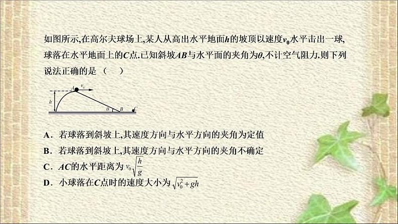 2022-2023年高考物理一轮复习 平抛的奇葩之处课件(重点难点易错点核心热点经典考点)第2页