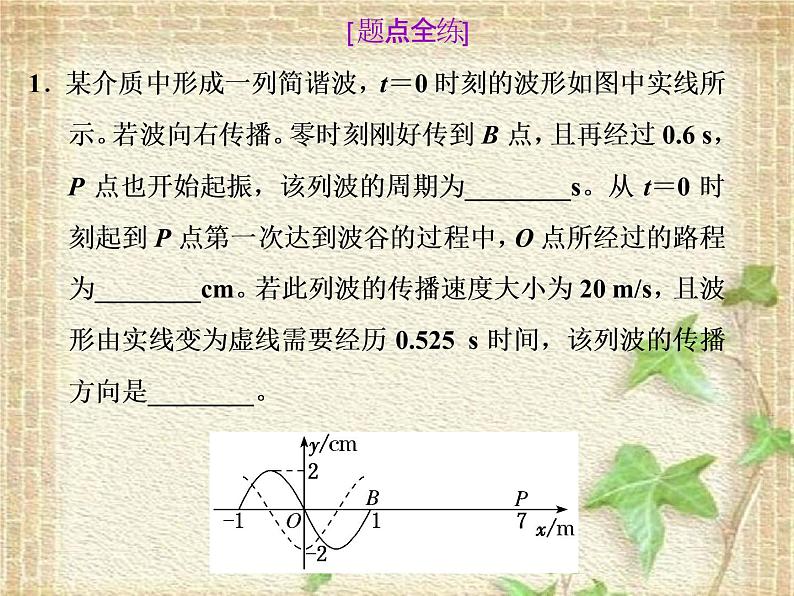 2022-2023年高考物理一轮复习 振动和波动光与电磁波相对论课件(重点难点易错点核心热点经典考点)05