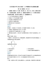 2022-2023学年黑龙江省大庆实验中学高二上学期期末 物理 （解析版）