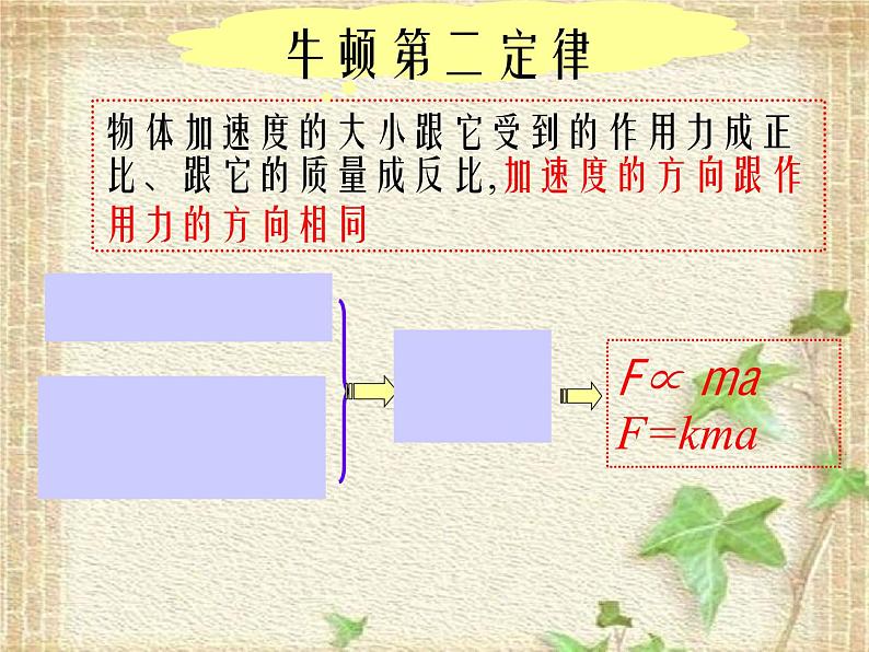 2022-2023年人教版(2019)新教材高中物理必修1 第4章运动和力的关系4.3牛顿第二定律课件第2页