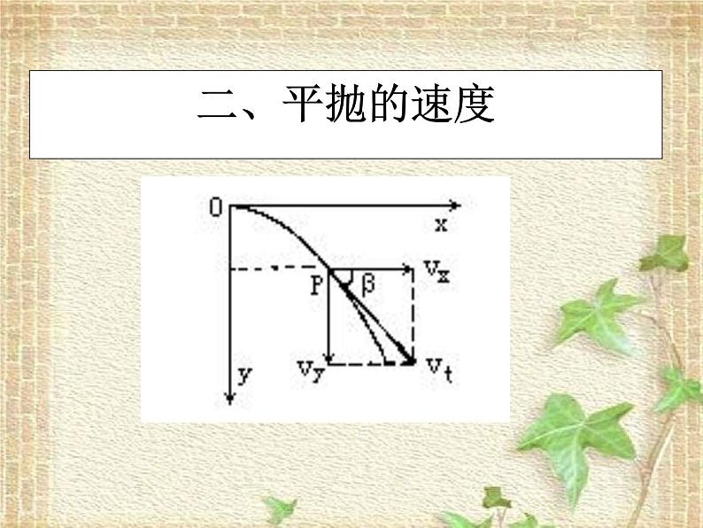 2022-2023年人教版(2019)新教材高中物理必修2 第5章抛体运动5.4抛体运动的规律课件第5页