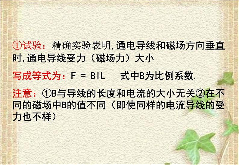 2022-2023年人教版(2019)新教材高中物理必修3 第13章电磁感应与电磁波初步13.2磁感应强度 磁通量课件第8页