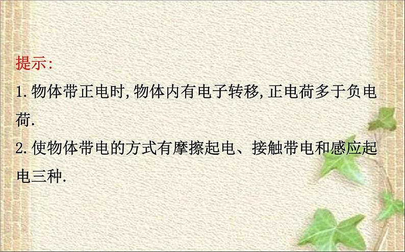 2022-2023年人教版(2019)新教材高中物理必修3 第9章静电场及其应用9.1电荷(1)课件06