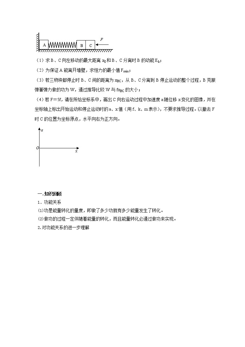 第37讲 运用功能关系分析解决（实际）问题（原卷版）第2页