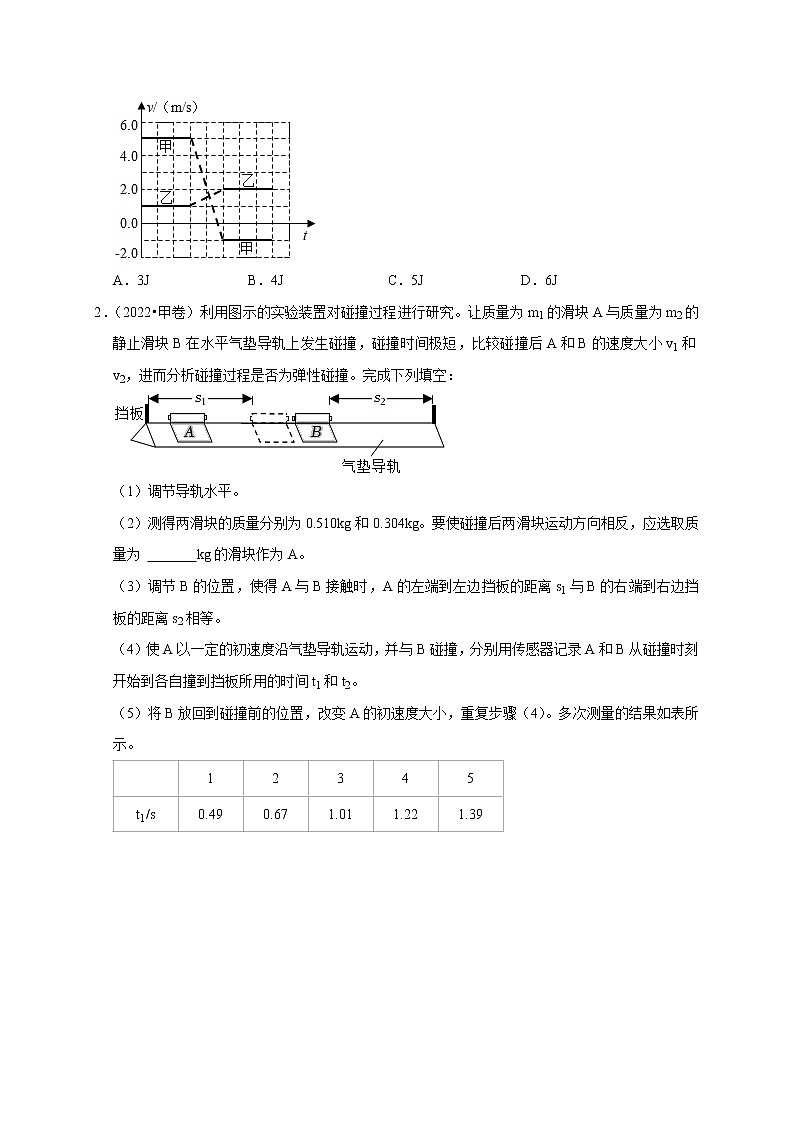 高考物理模型全归纳  第43讲 碰撞类问题的定性判断与定量计算02
