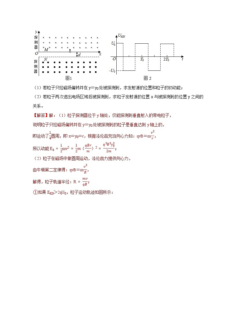 高考物理模型全归纳  第58讲 带电粒子在交变电场中的运动 试卷02