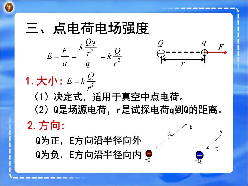 9.3电场 电场强度 课件-2022-2023学年高二上学期物理人教版（2019）必修第三册04