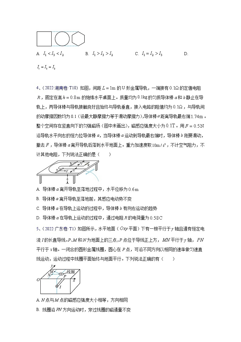 专题10 电磁感应（学生版）第3页