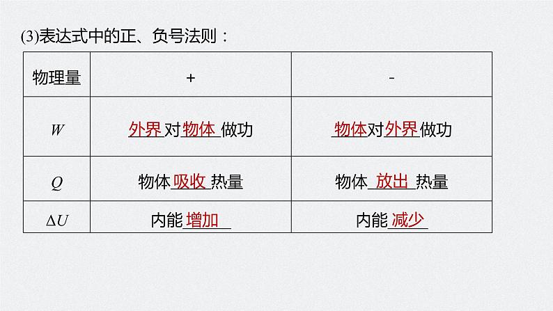 新高考物理一轮复习课件  第15章 第3讲　热力学定律与能量守恒定律08