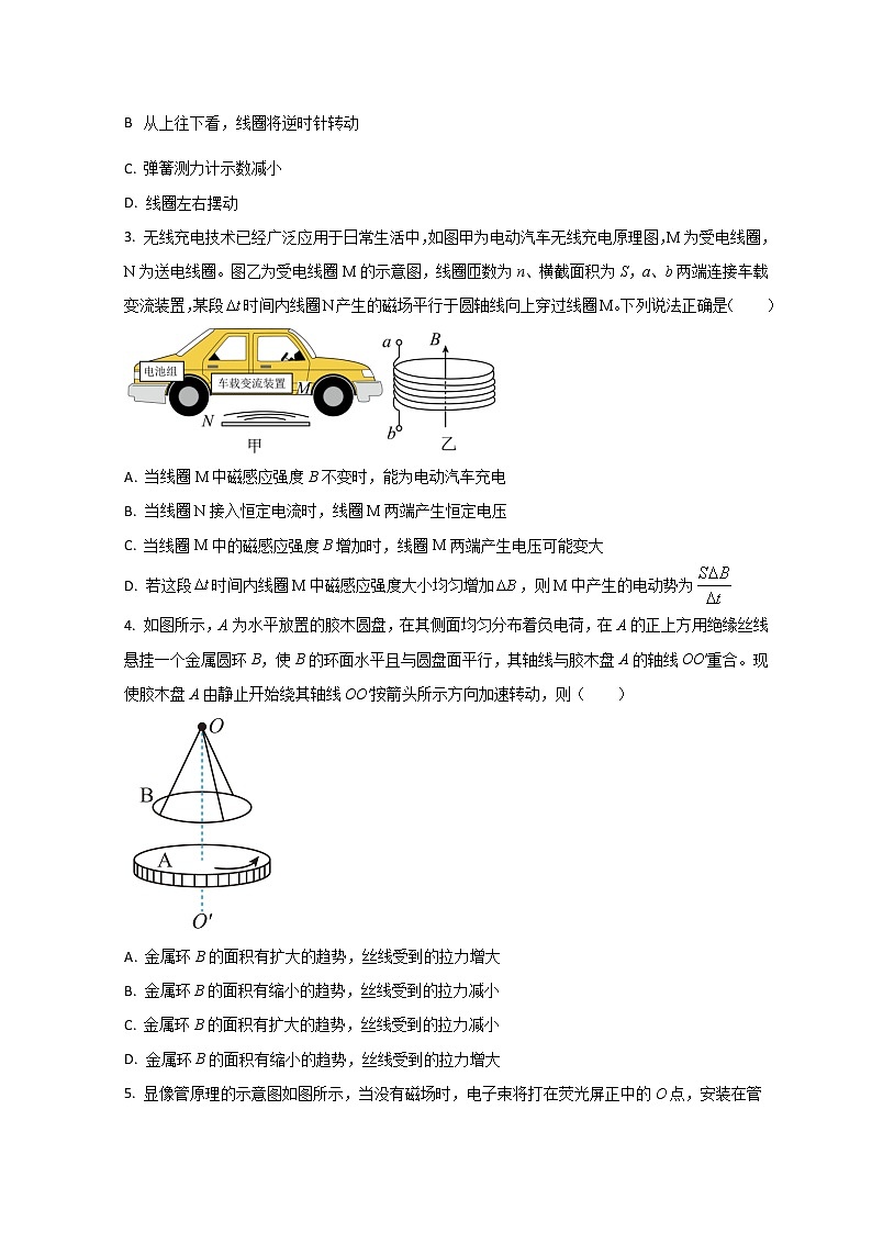 山东省德州市第一中学2022-2023学年高二下学期3月月考物理试题第2页