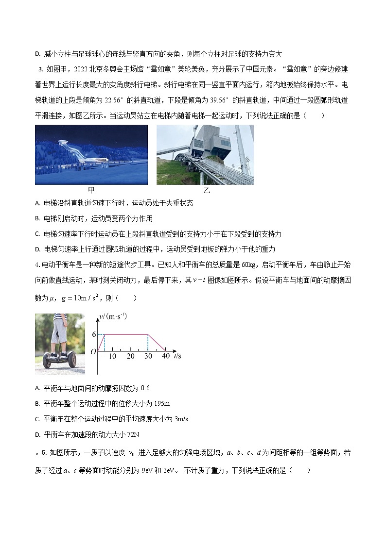 2023年全国高考物理模拟卷（全国卷专用）黄金卷05（word版）02