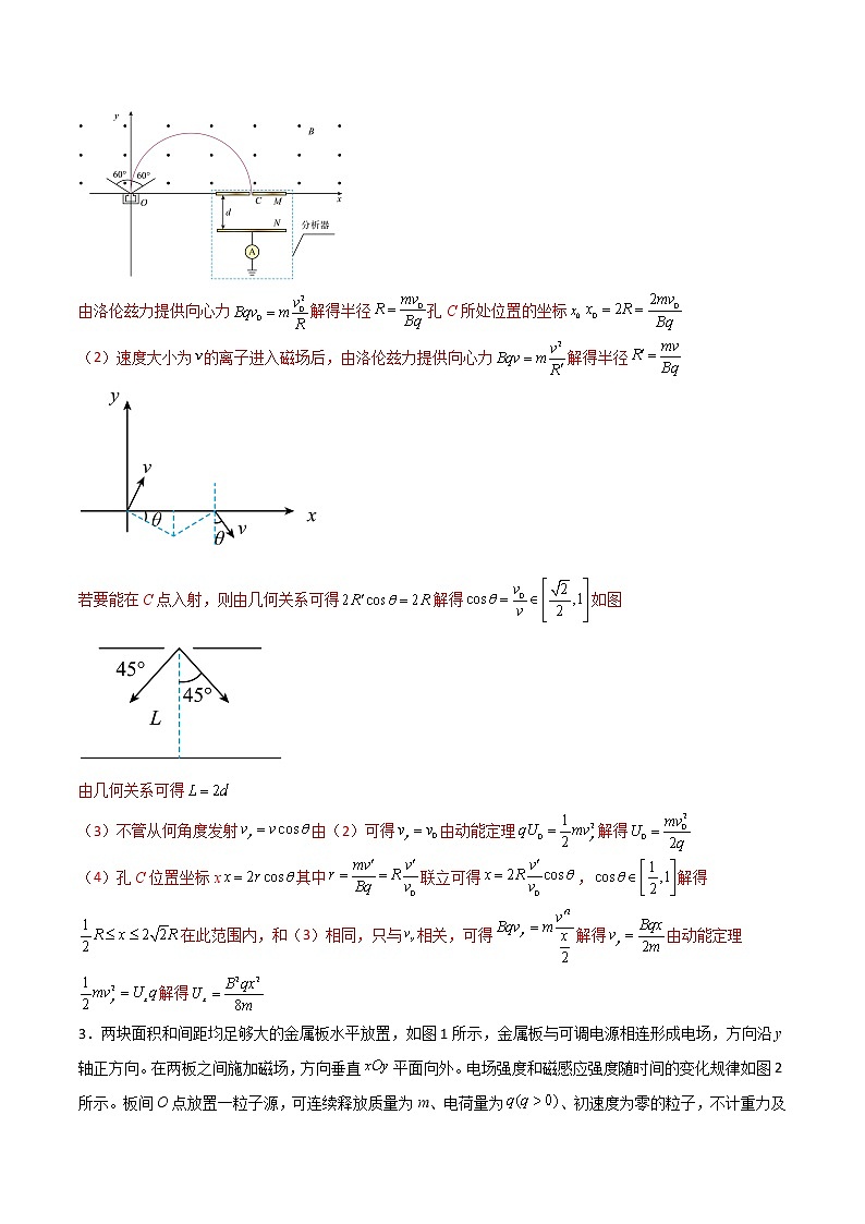 专题21  电磁组合场模型-高三物理二轮常见模型与方法强化专训专练03