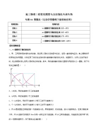 专题31 图像法（运动学图像线下面积的应用）-高三物理二轮常见模型与方法强化专训专练