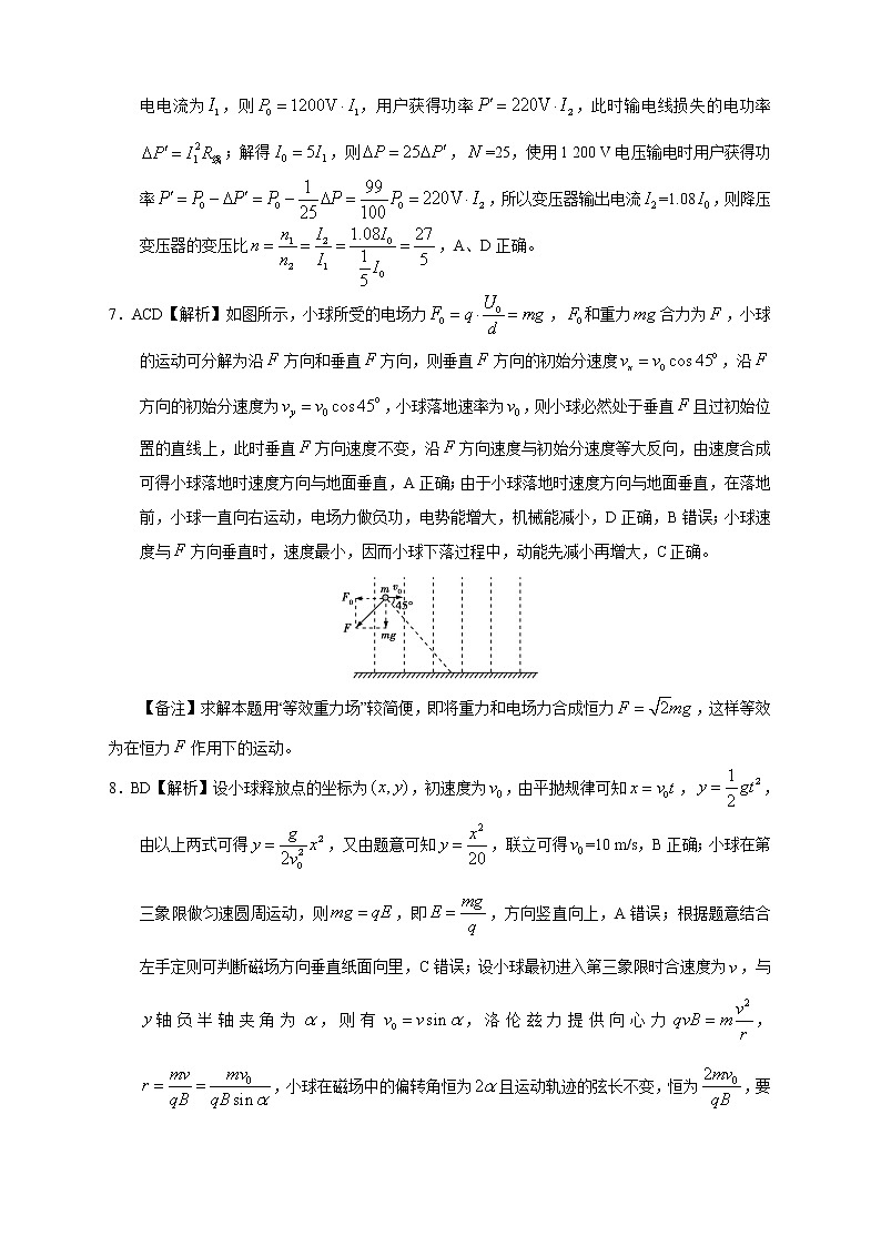 【高考物理模拟】名校名师仿真模拟联考试题（新课标全国卷）（04）03