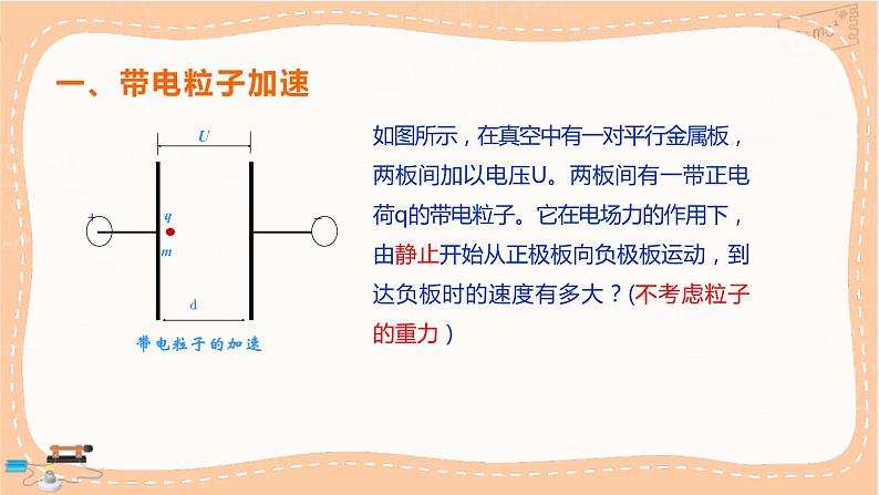 鲁科版高中物理必修第三册·2.4 带电粒子在电场中的运动（课件PPT）第2页